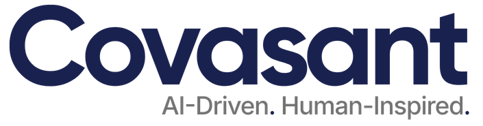 Covasant White Logo